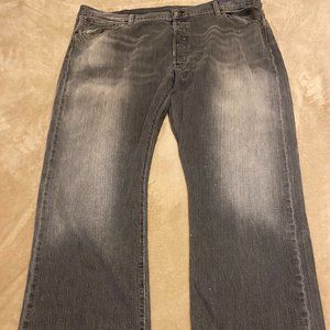 Grey Levi Strauss & Co. Button Fly Jeans